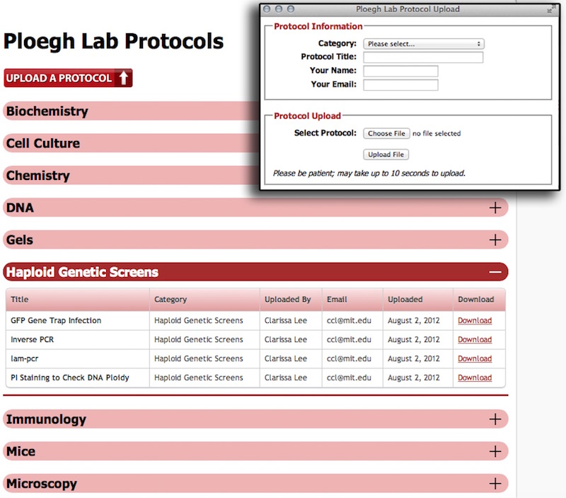 Ploegh Lab Website